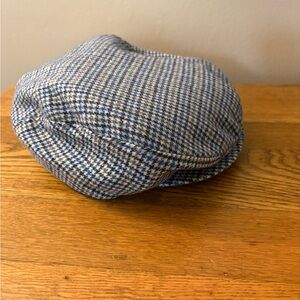 Vintage Pendleton wool pageboy cap. Size 8.